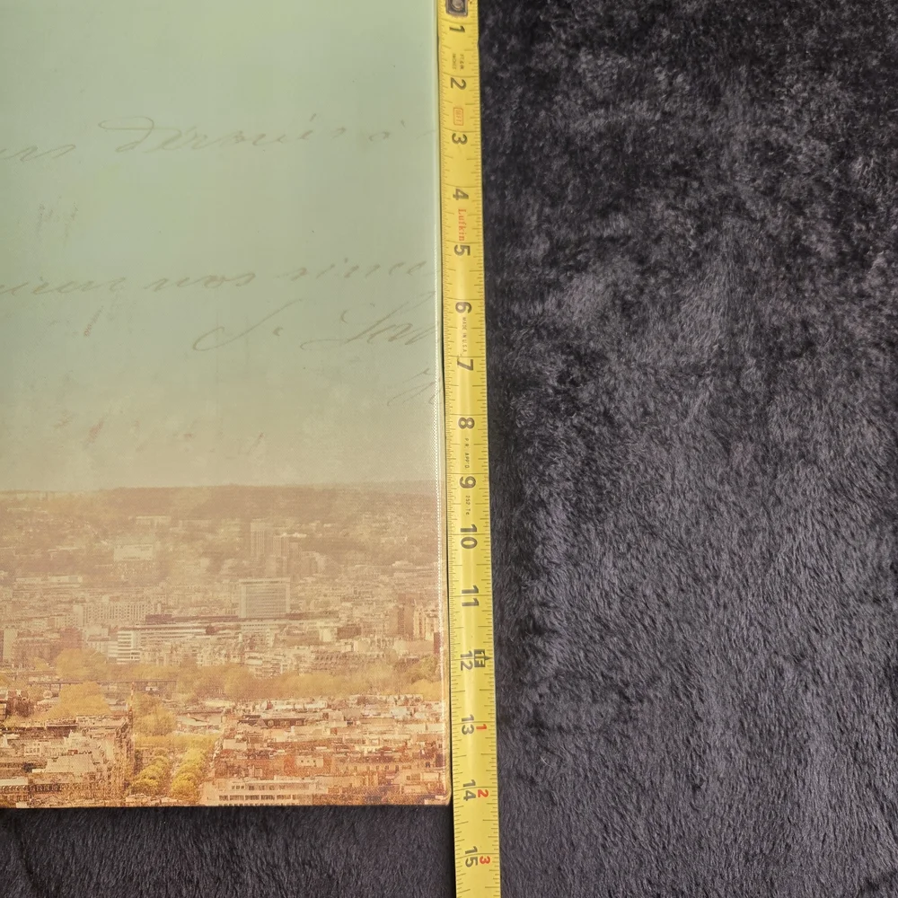 Eiffel Tower Canvas Art Magnet Board
